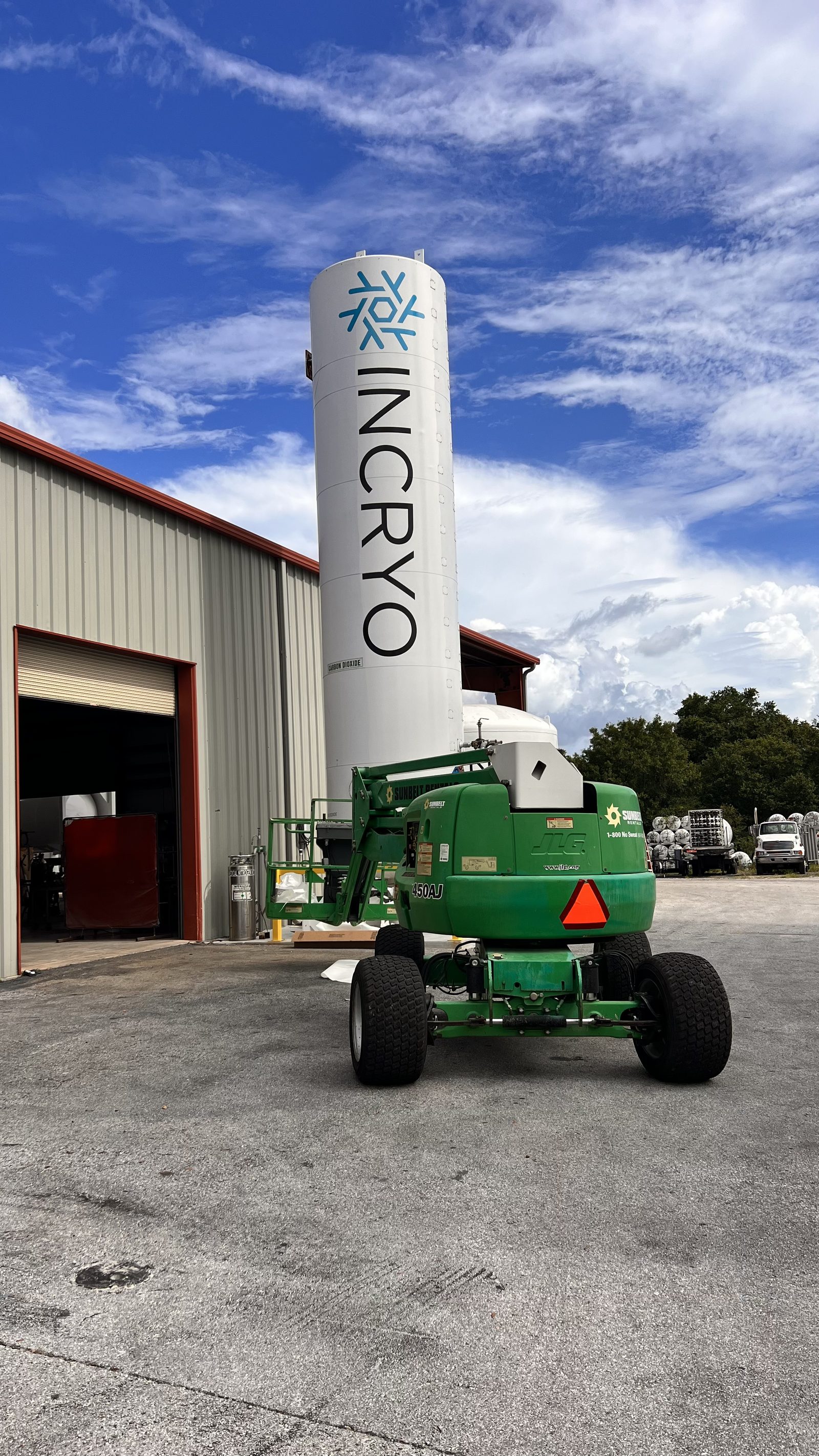 INCRYO industrial cryo silo wrap by isellwraps