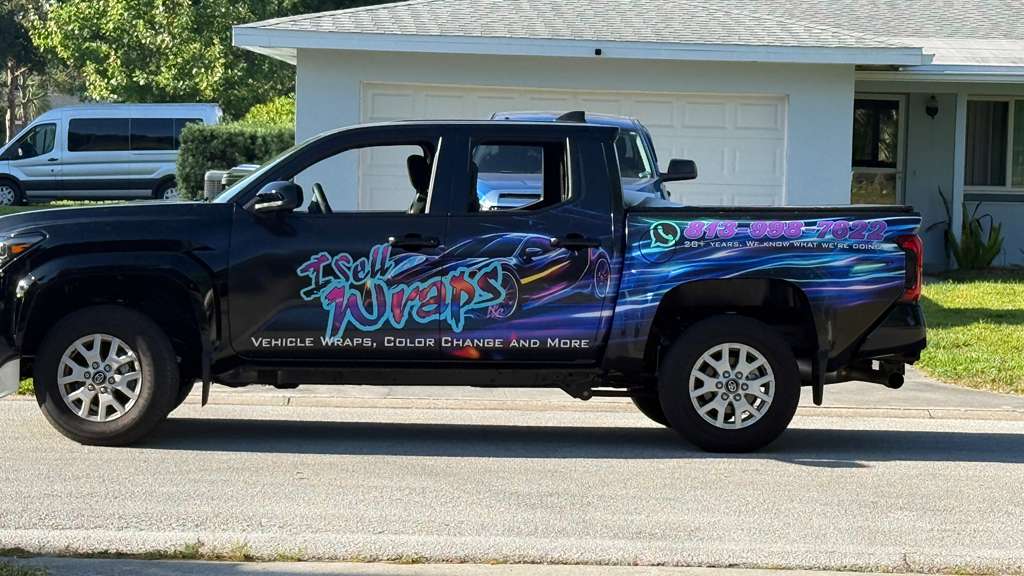 La camioneta de isellwraps - 22 años de experiencia